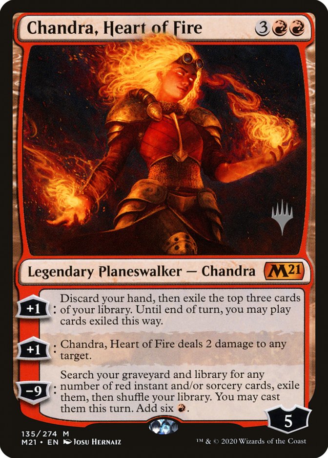 Chandra, Heart of Fire (Promo Pack) [Core Set 2021 Promos] | Webway Games