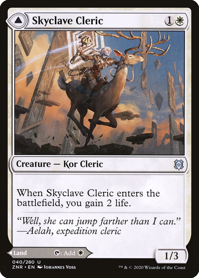 Skyclave Cleric // Skyclave Basilica [Zendikar Rising] | Webway Games