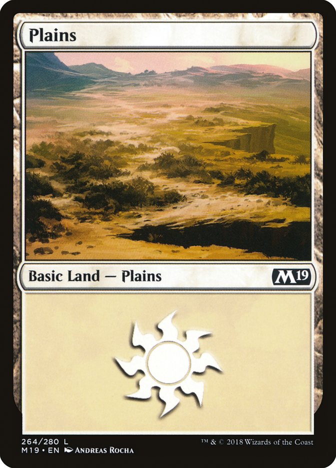 Plains (#264) [Core Set 2019] | Webway Games