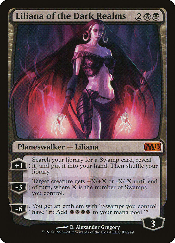 Liliana of the Dark Realms [Magic 2013] | Webway Games