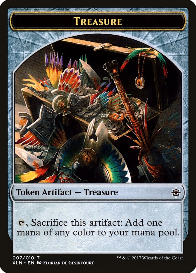Treasure (007/010) [Ixalan Tokens] | Webway Games