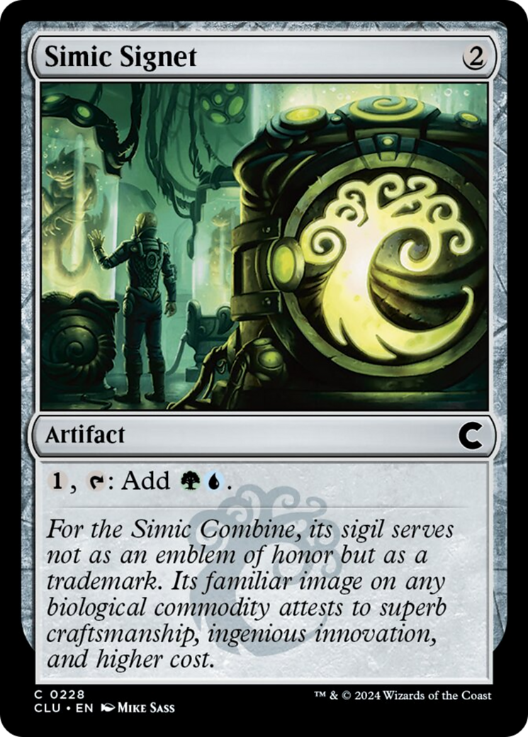 Simic Signet [Ravnica: Clue Edition] | Webway Games