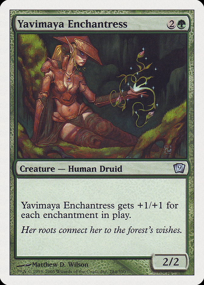 Yavimaya Enchantress [Ninth Edition] | Webway Games