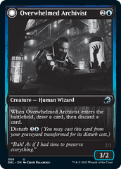 Overwhelmed Archivist // Archive Haunt [Innistrad: Double Feature] | Webway Games