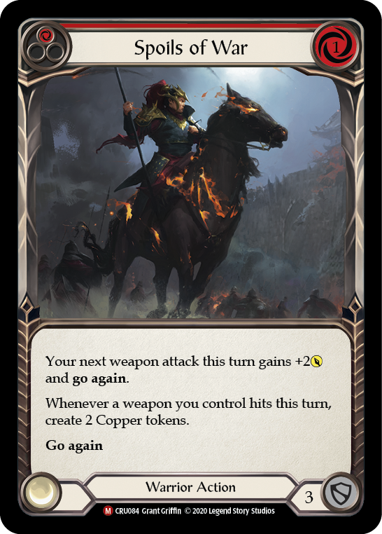 Spoils of War [CRU084] 1st Edition Normal | Webway Games