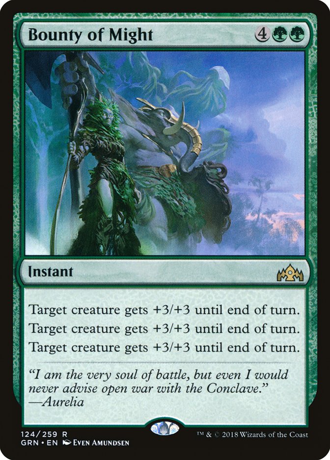 Bounty of Might [Guilds of Ravnica] | Webway Games