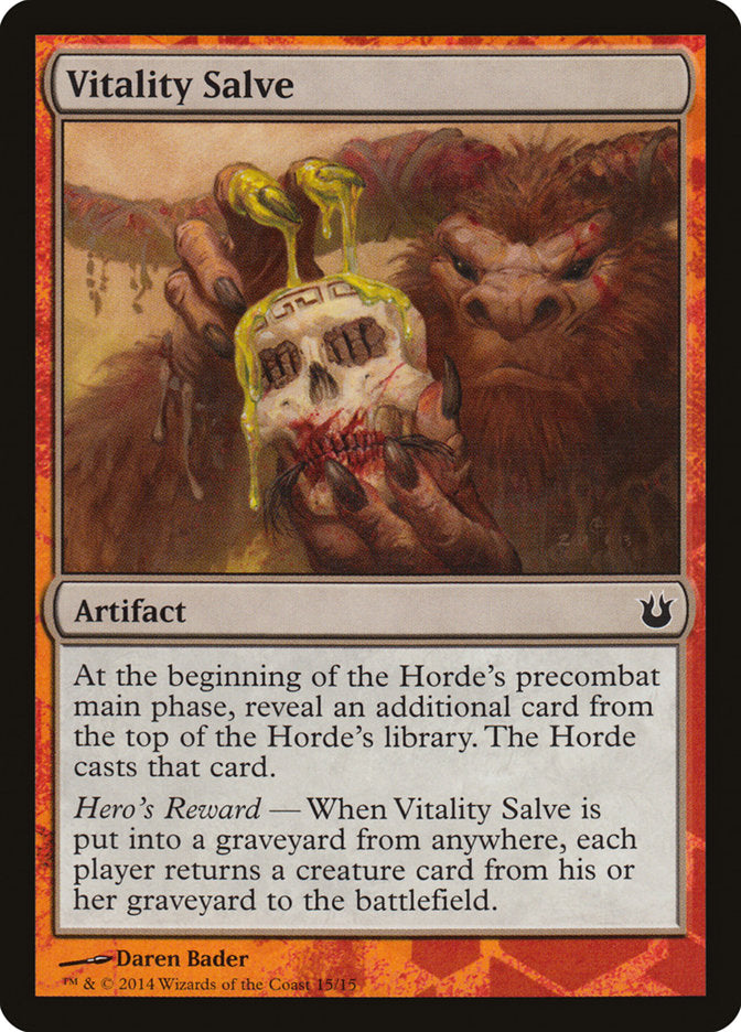 Vitality Salve [Hero's Path Promos] | Webway Games