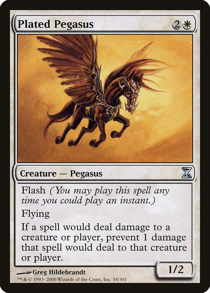 Plated Pegasus [Time Spiral] | Webway Games