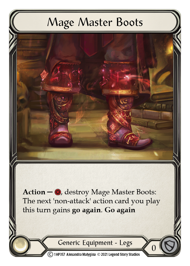 Mage Master Boots [1HP357] | Webway Games