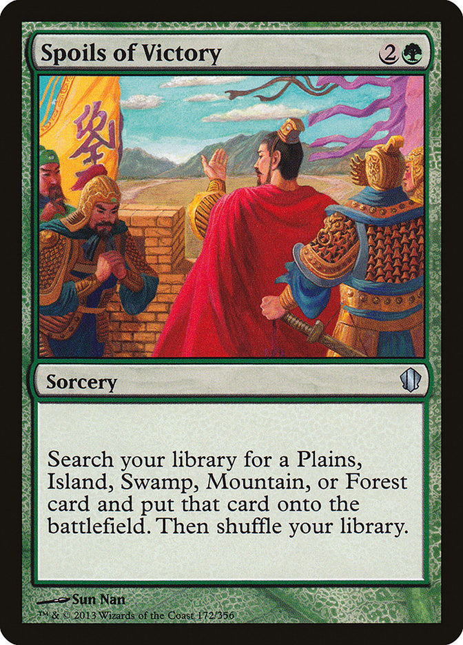 Spoils of Victory [Commander 2013] | Webway Games