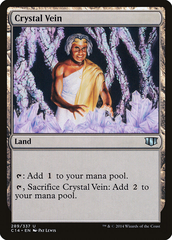 Crystal Vein [Commander 2014] | Webway Games