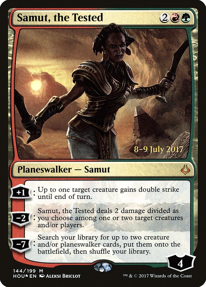 Samut, the Tested  (Prerelease) [Hour of Devastation Prerelease Promos] | Webway Games