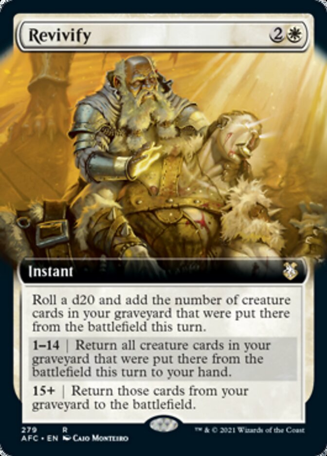 Revivify (Extended) [Dungeons & Dragons: Adventures in the Forgotten Realms Commander] | Webway Games