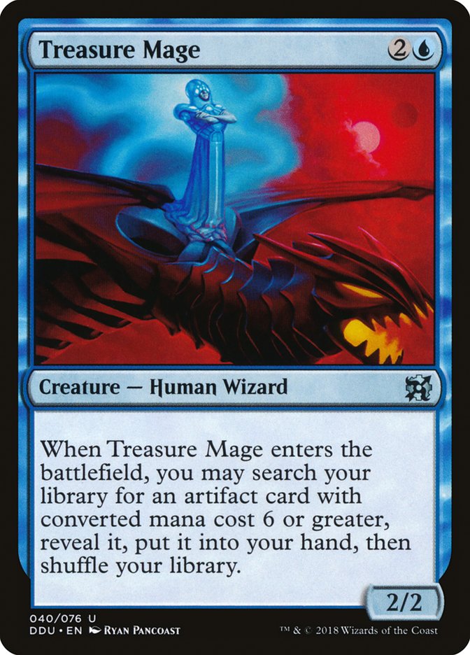 Treasure Mage [Duel Decks: Elves vs. Inventors] | Webway Games