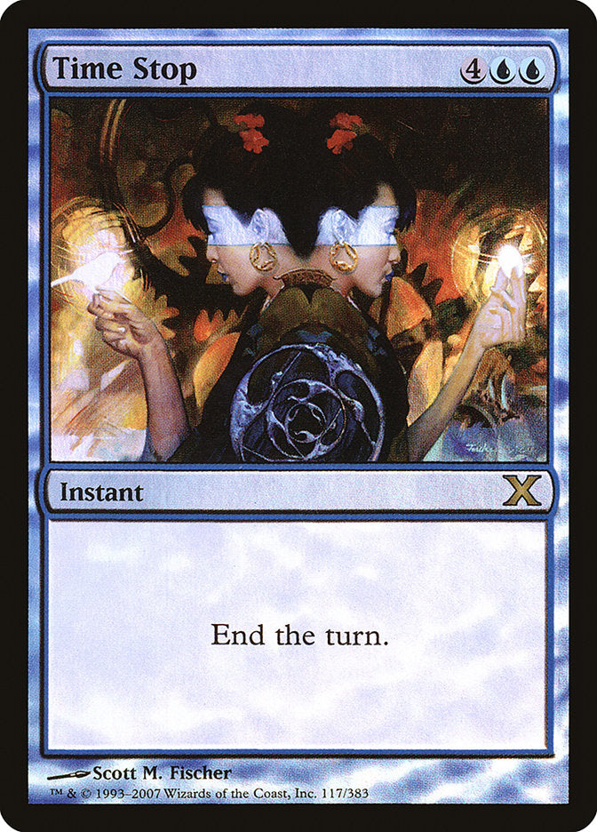 Time Stop (Premium Foil) [Tenth Edition] | Webway Games