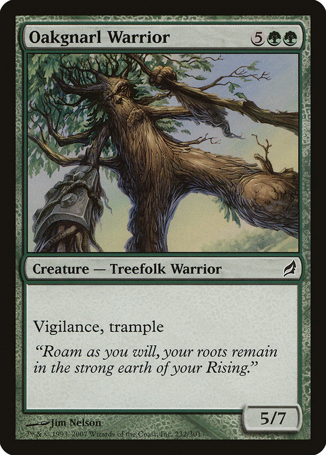 Oakgnarl Warrior [Lorwyn] | Webway Games