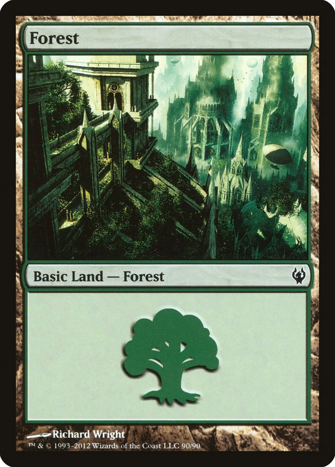 Forest (#90) [Duel Decks: Izzet vs. Golgari] | Webway Games