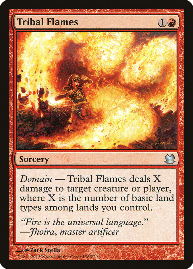 Tribal Flames [Modern Masters] | Webway Games