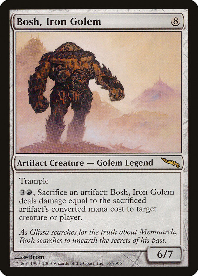 Bosh, Iron Golem [Mirrodin] | Webway Games
