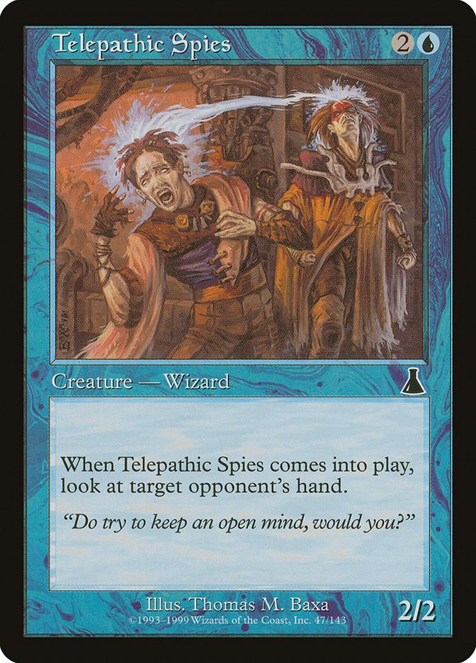 Telepathic Spies [Urza's Destiny] | Webway Games