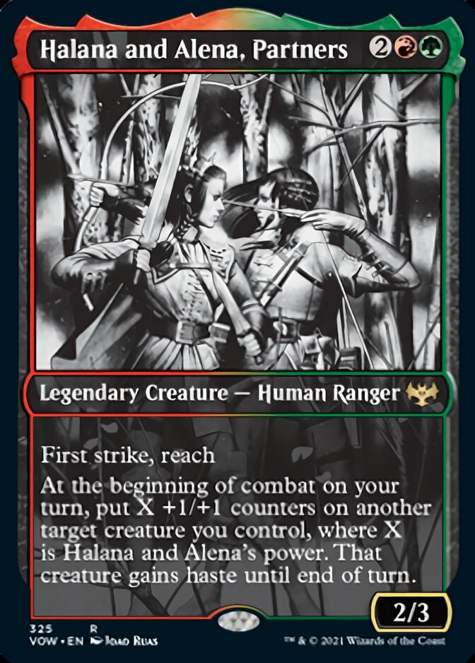 Halana and Alena, Partners (Showcase Eternal Night) [Innistrad: Crimson Vow] | Webway Games