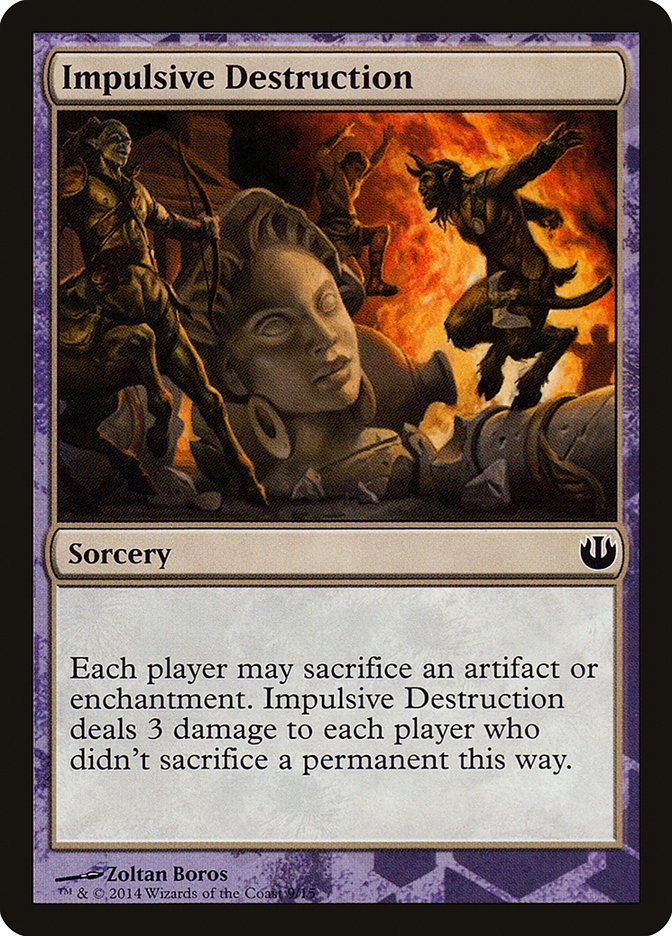 Impulsive Destruction [Hero's Path Promos] | Webway Games