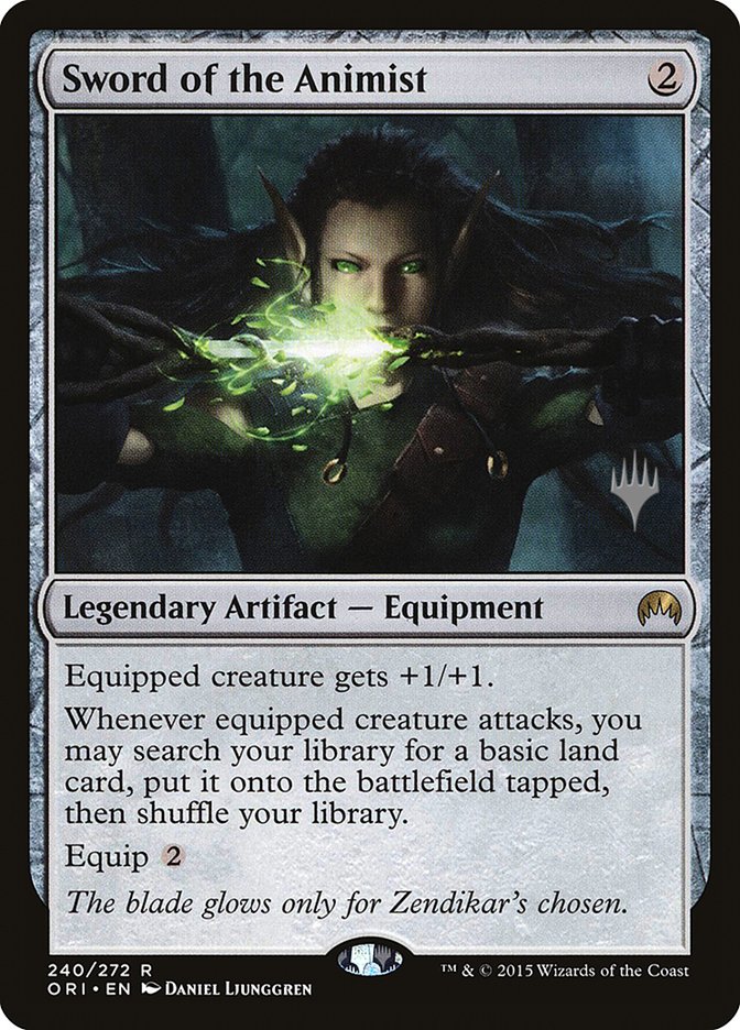 Sword of the Animist [Magic Origins Promos] | Webway Games