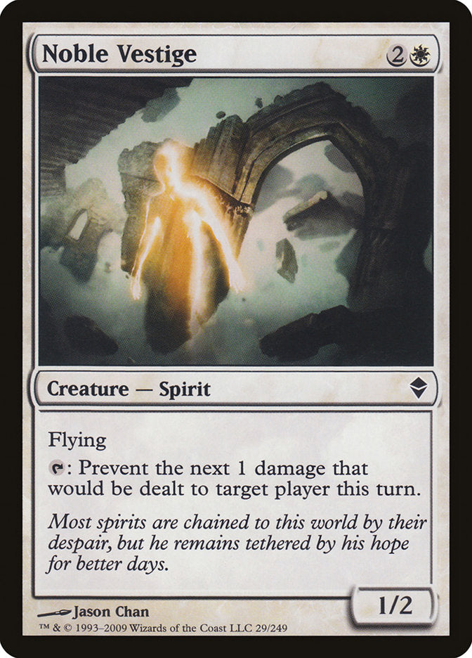 Noble Vestige [Zendikar] | Webway Games