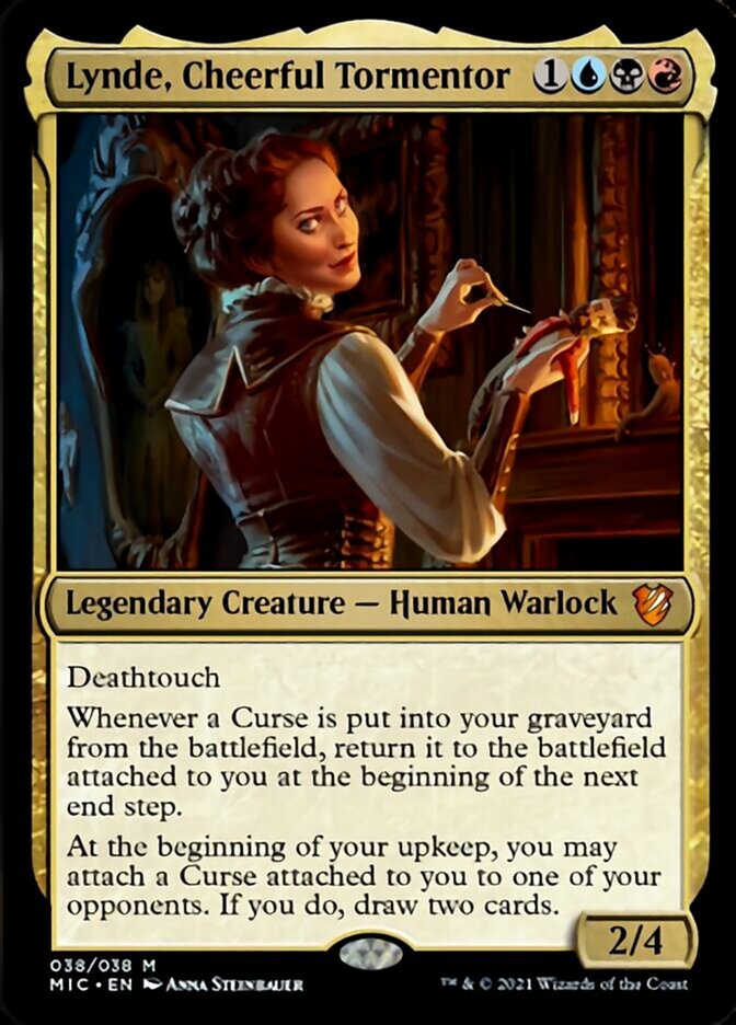 Lynde, Cheerful Tormentor [Innistrad: Midnight Hunt Commander] | Webway Games