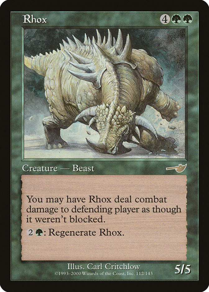 Rhox [Nemesis] | Webway Games