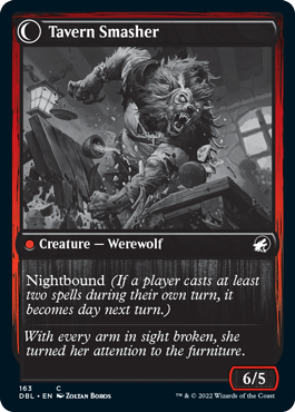 Tavern Ruffian // Tavern Smasher [Innistrad: Double Feature] | Webway Games