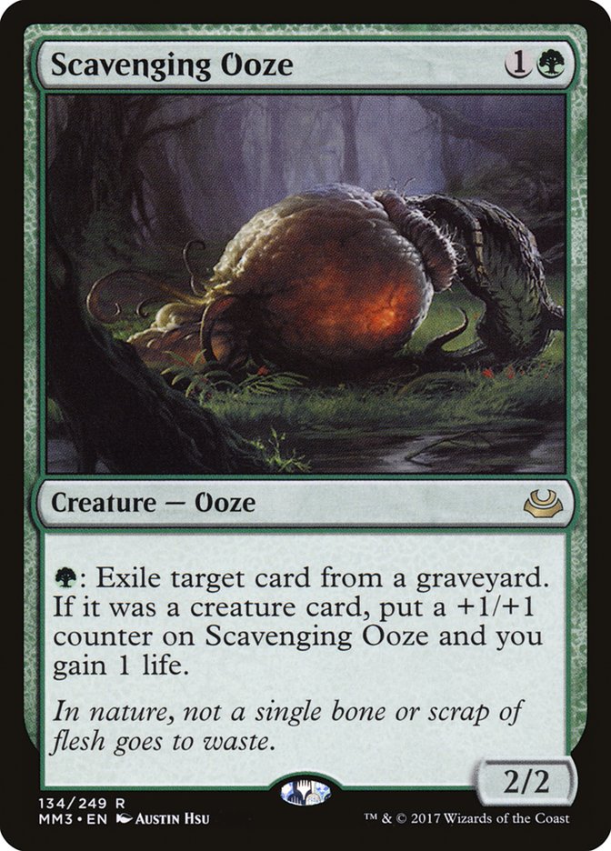 Scavenging Ooze [Modern Masters 2017] | Webway Games