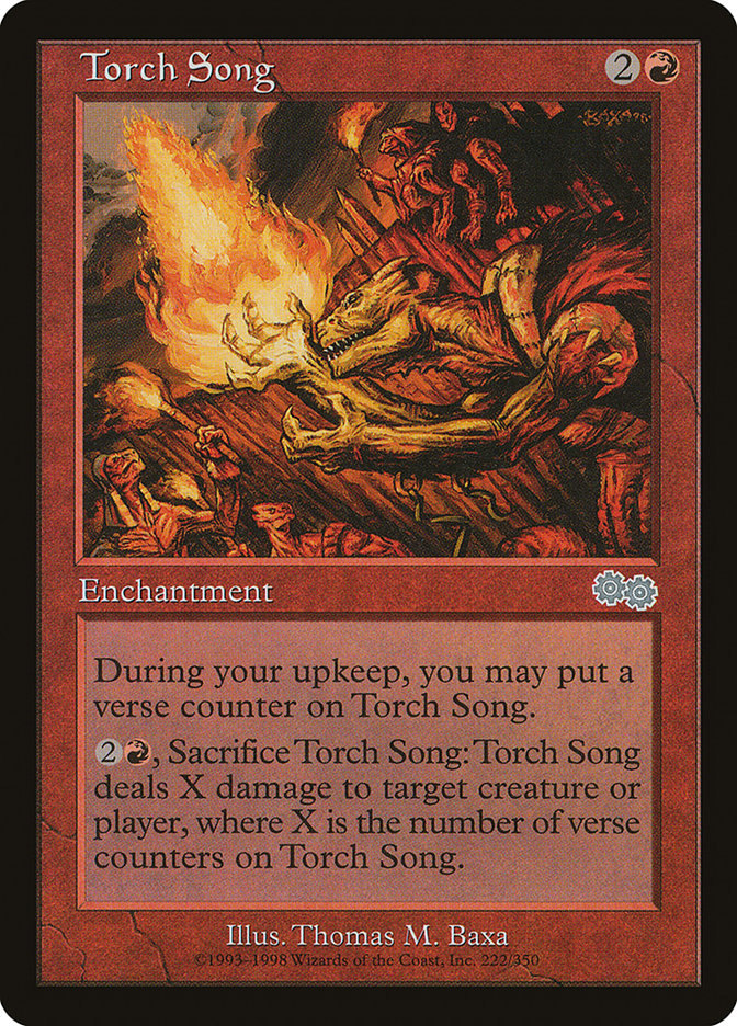 Torch Song [Urza's Saga] | Webway Games