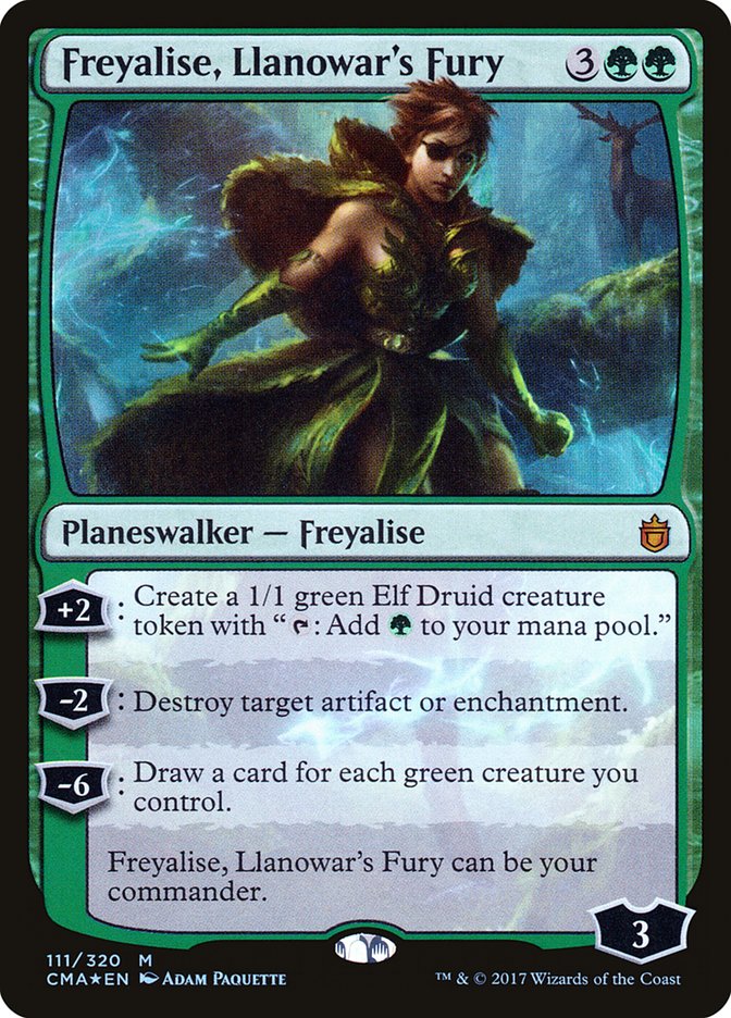 Freyalise, Llanowar's Fury [Commander Anthology] | Webway Games