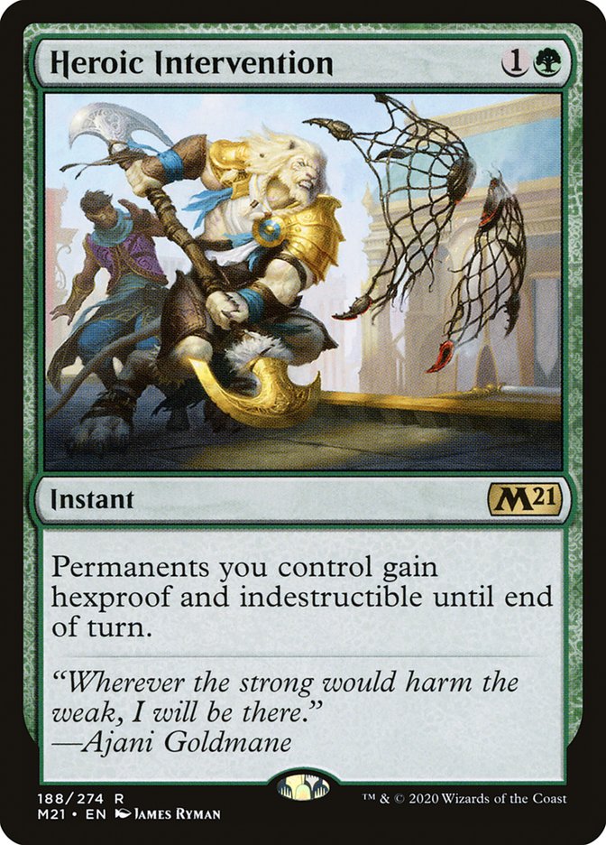 Heroic Intervention [Core Set 2021] | Webway Games