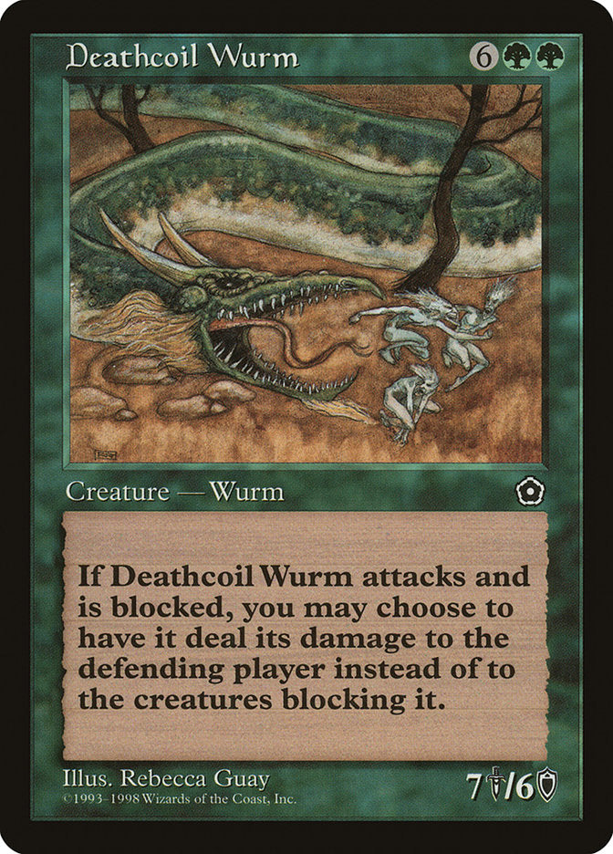 Deathcoil Wurm [Portal Second Age] | Webway Games