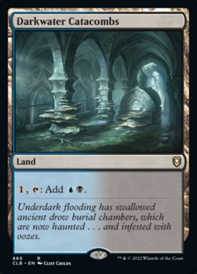 Darkwater Catacombs [Commander Legends: Battle for Baldur's Gate] | Webway Games