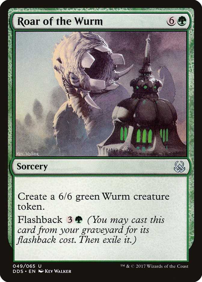 Roar of the Wurm [Duel Decks: Mind vs. Might] | Webway Games