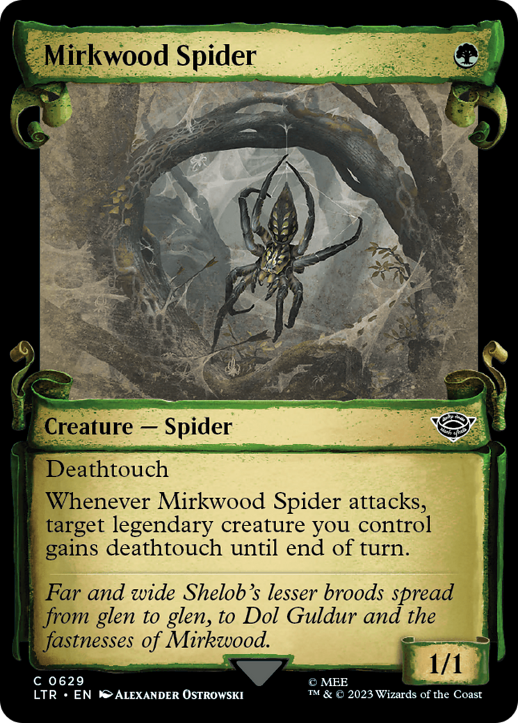 Mirkwood Spider [The Lord of the Rings: Tales of Middle-Earth Showcase Scrolls] | Webway Games
