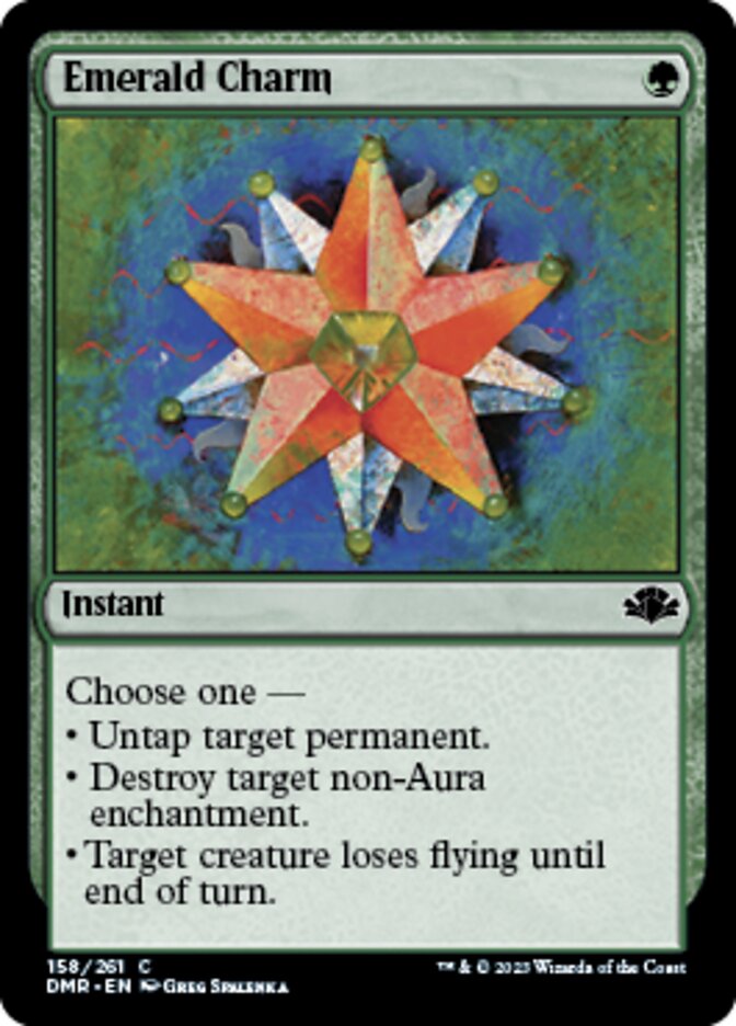 Emerald Charm [Dominaria Remastered] | Webway Games