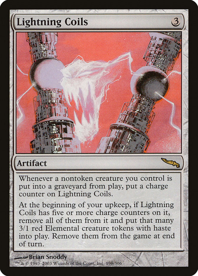 Lightning Coils [Mirrodin] | Webway Games