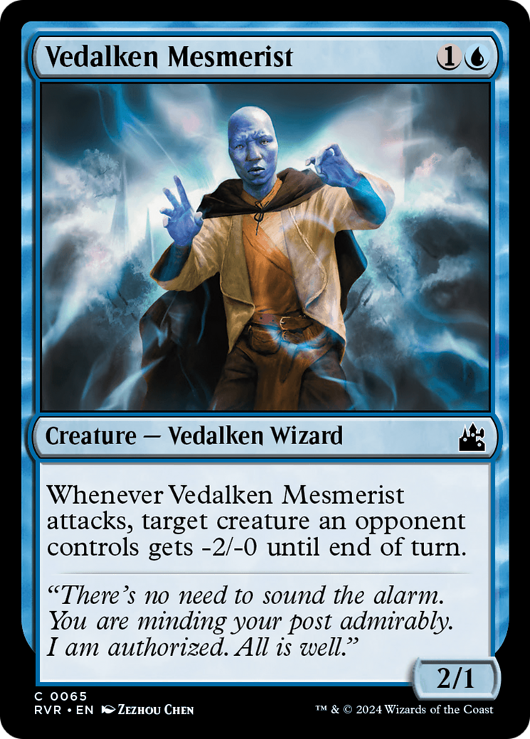 Vedalken Mesmerist [Ravnica Remastered] | Webway Games