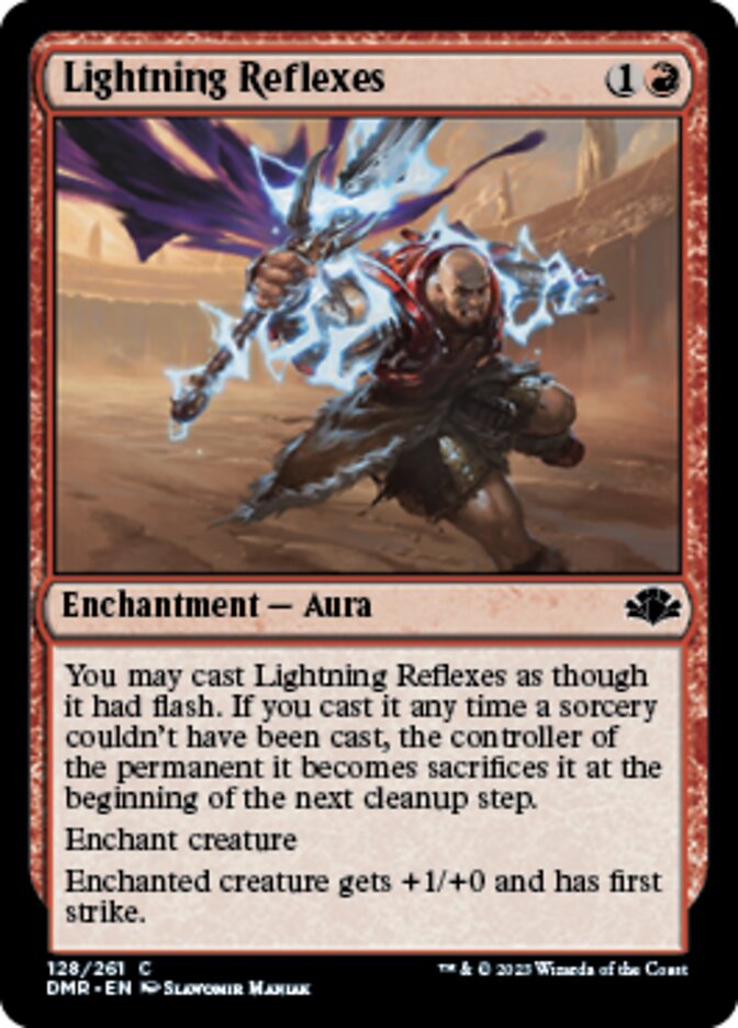 Lightning Reflexes [Dominaria Remastered] | Webway Games
