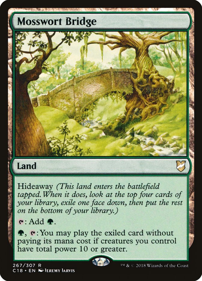 Mosswort Bridge [Commander 2018] | Webway Games