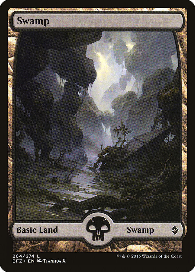 Swamp (#264) [Battle for Zendikar] | Webway Games