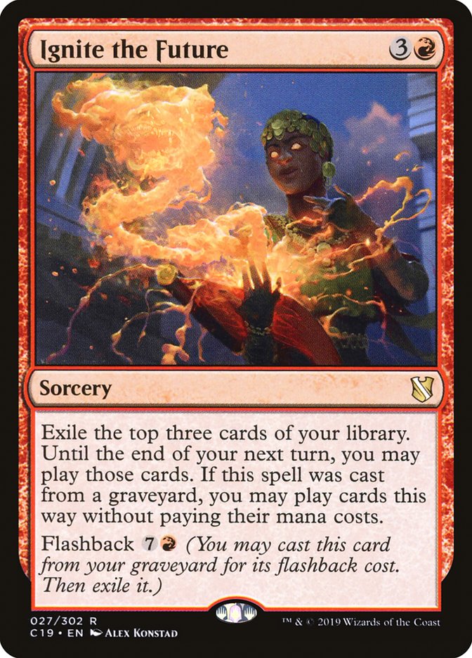 Ignite the Future [Commander 2019] | Webway Games