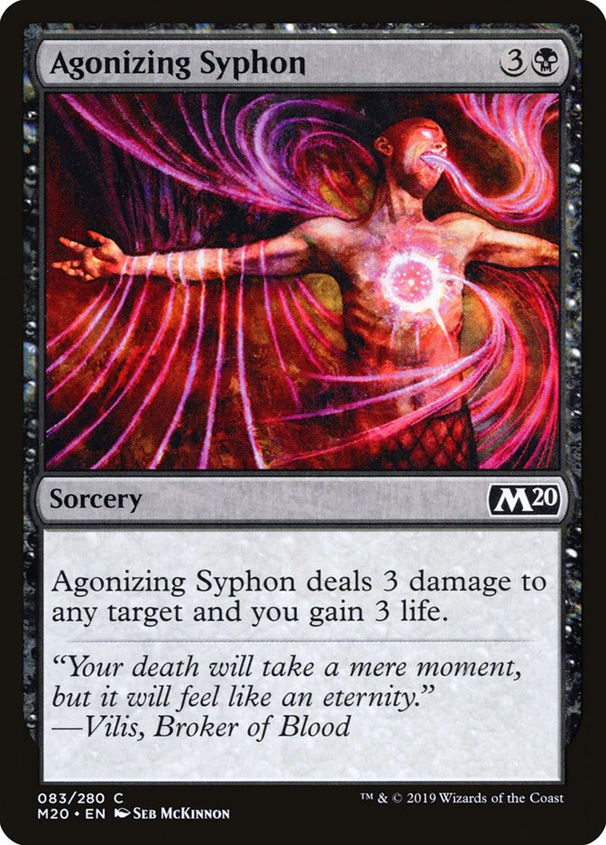 Agonizing Syphon [Core Set 2020] | Webway Games