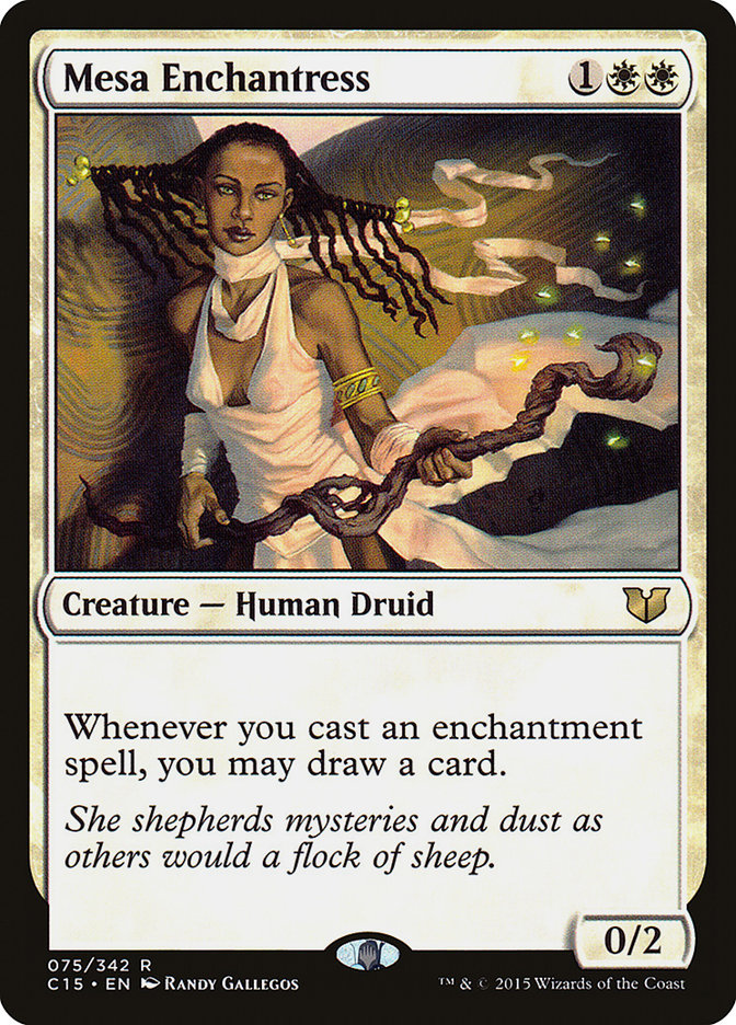 Mesa Enchantress [Commander 2015] | Webway Games