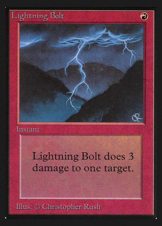 Lightning Bolt (CE) [Collectors’ Edition] | Webway Games