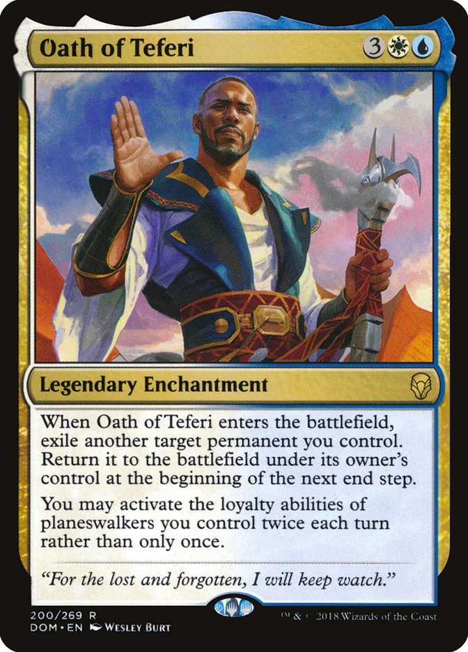 Oath of Teferi [Dominaria] | Webway Games